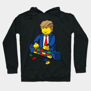 Trump Build A Wall Toy Brick Hoodie